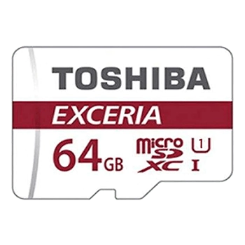 کارت حافظه microSDXC توشیبا مدل EXCERIA M302-EA کلاس 10 استاندارد UHS-I U1 سرعت 90MBps ظرفیت 64 گیگابایت به همراه آداپتور SD